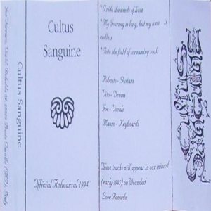 Cultus Sanguine - Official Rehearsal 1994