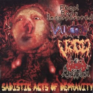 Vaginotopsy / Fecal Body Incorporated / Vulgaroyal Bloodhill / Gorged Afterbirth - Sadistic Acts of Depravity