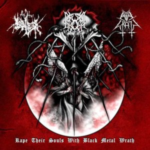 Evil Wrath / The True Endless / Gromm - Rape Their Souls with Black Metal Wrath
