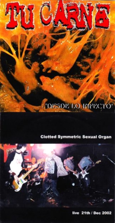 Tu Carne / Clotted Symmetric Sexual Organ - Desde lo infecto / Live 21th/Dec 2002