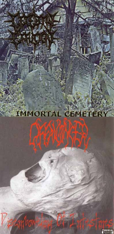 Offalmincer / Cerebral Effusion - Immortal Cemetery / Disemboweling of Intestines