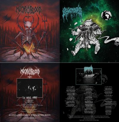 Necroblood / Psychomorphis - The Lurking Horror / Amorphous Chaos