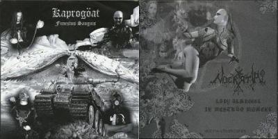 Nocratai / Kaprogöat - Funestus Sanguis / Lady Alkh666l in Mestruo Moment