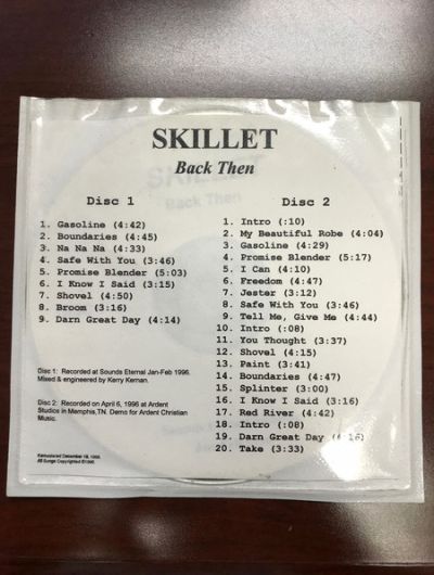 Skillet - Back Then