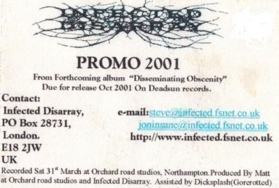 Infected Disarray - Promo 2001