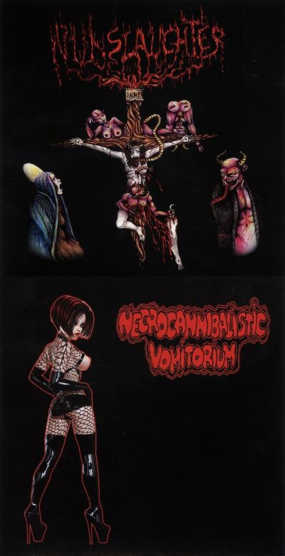 Necrocannibalistic Vomitorium / Nunslaughter - Nunslaughter / Necrocannibalistic Vomitorium