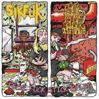Sikfuk / E.F.R.O. - Fecal Fuck Stick Split