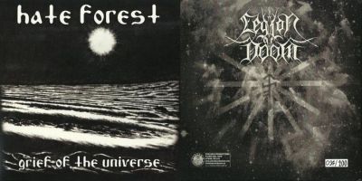 Hate Forest / Legion of Doom - Grief of the Universe / Spinning Galaxies