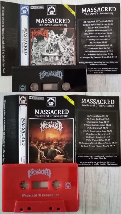 Massacred - The Devil's Awakening / Wasteland of Devastation