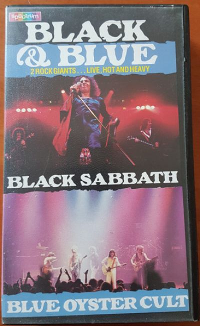 Black Sabbath / Blue Öyster Cult - Black & Blue (2 Rock Giants...Live Hot and Heavy)