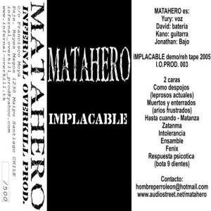 Matahero - Implacable
