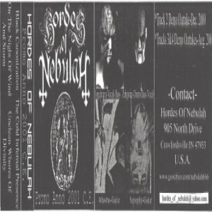 Hordes of Nebulah / Nauglath - Promo Anno 2001 C.E.