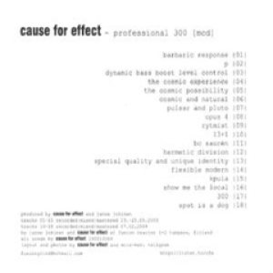 Cause For Effect - Professional 300