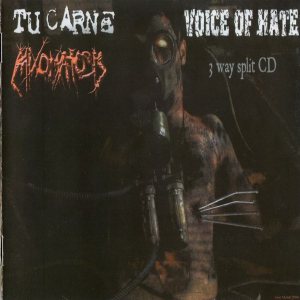 Tu Carne / Mixomatosis / Voice of Hate - 3 Way Split CD