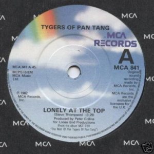 Tygers Of Pan Tang - Lonely at the Top