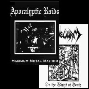 Apokalyptic Raids - Maximum Metal Mayhem/On the Wings of Death