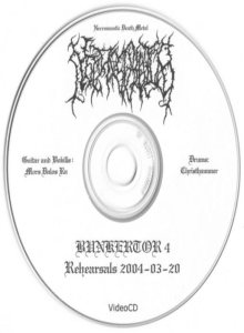Necros Christos - Bunkertor 4 Rehearsals VCD