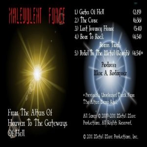 Malevolent Force - From the Altars of Heaven to the Gateways of Hell