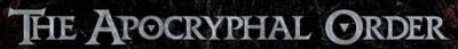 The Apocryphal Order logo