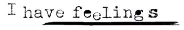 I Have Feelings logo