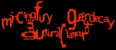 Mincing Fury and Guttural Clamour of Queer Decay logo