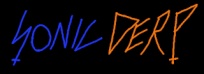Sonic Derp logo