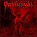 Onslaught - Live Damnation cover art