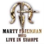 Marty Friedman - Exhibit A - Live in Europe cover art