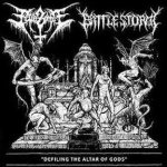 Fetid Zombie / Battlestorm - Defiling the Altar of Gods cover art