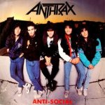 Anthrax - Anti-Social cover art