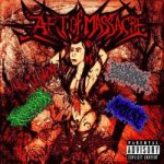Severity / Kill the Whore / Sangrientosis Gastrointestinal - Art of Massacre cover art