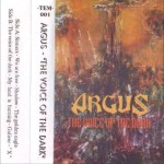 Argus - The Voice Of The Dark cover art
