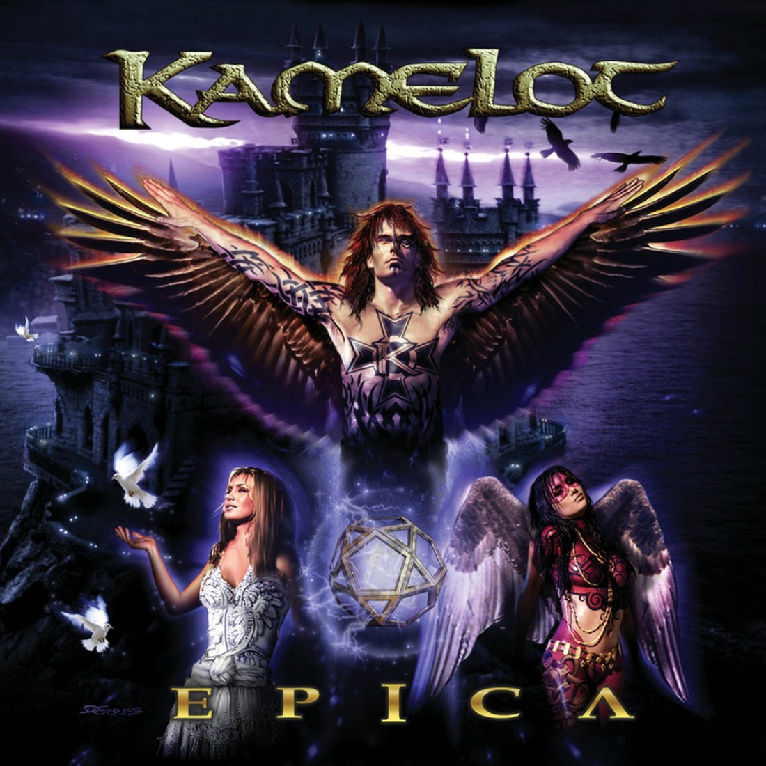 Kamelot - Descent of the Archangel Video (Audio) | Metal Kingdom