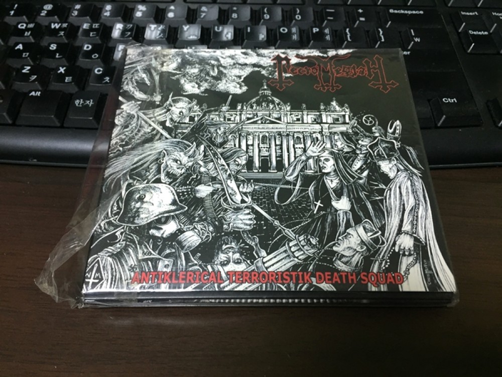 Necromessiah - Antiklerical Terroristik Death Squad CD Photo