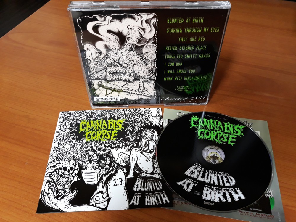 Cannabis Corpse - Blunted At Birth CD Photo