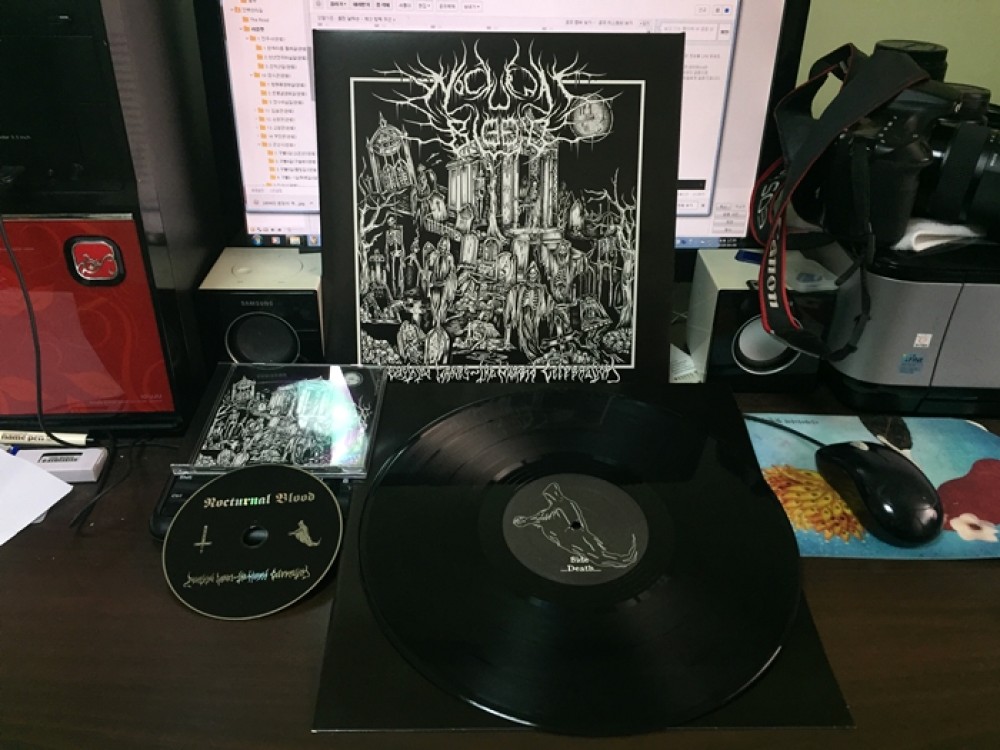 Nocturnal Blood - Devastated Graves - The Morbid Celebration Vinyl, CD Photo