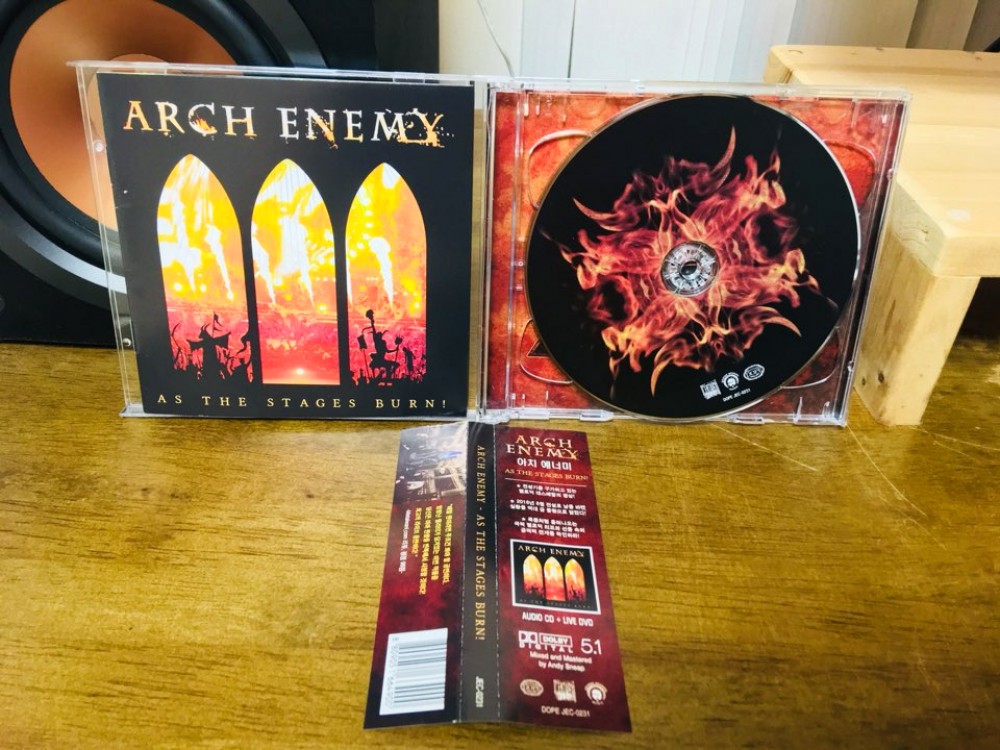 Arch Enemy - As the Stages Burn! (Live at Wacken 2016) CD Photo | Metal ...