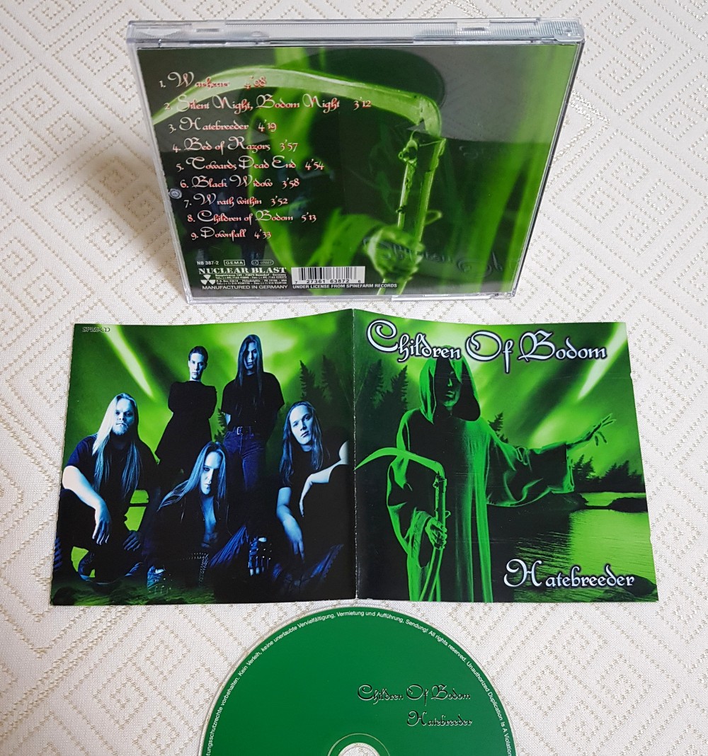 Children of Bodom - Hatebreeder CD Photo | Metal Kingdom