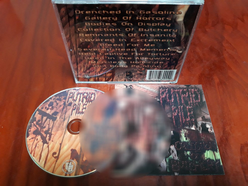 Putrid Pile - Collection of Butchery CD Photo