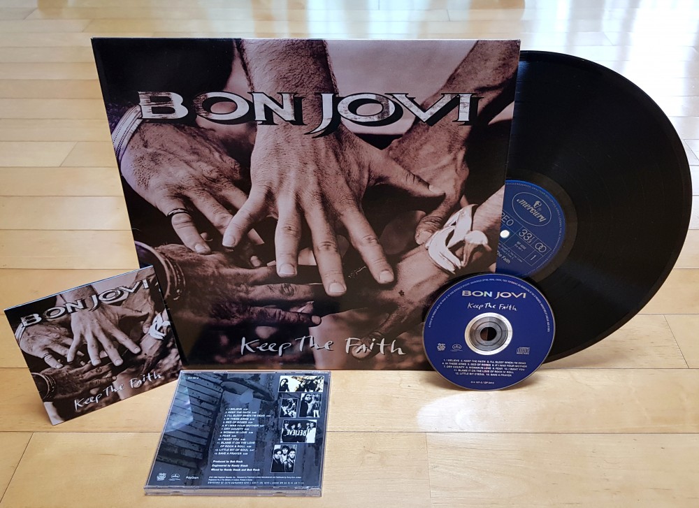 Bon jovi keep. Bon Jovi keep the Faith 1992. Bon Jovi альбом винил. DVD Бон Джови. Keep the Faith bon Jovi картинки.