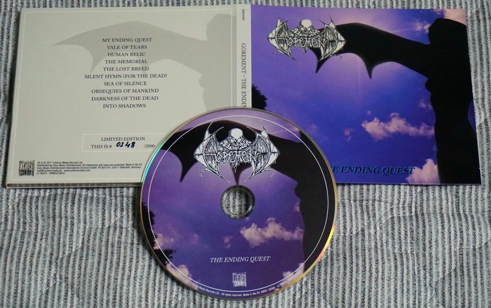 Gorement - The Ending Quest CD Photo