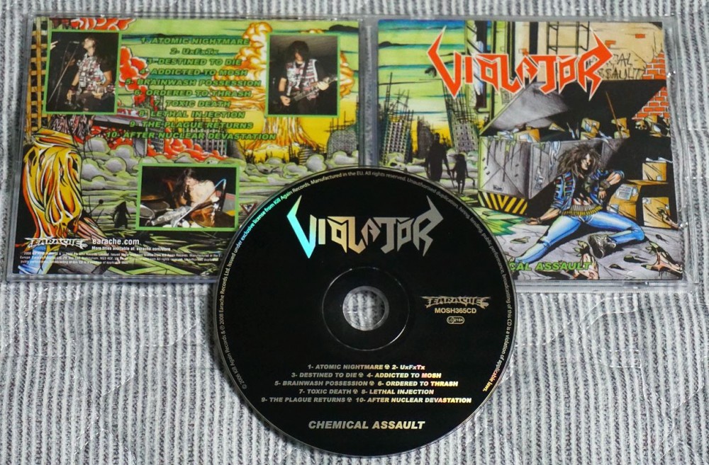 Violator - Chemical Assault CD Photo