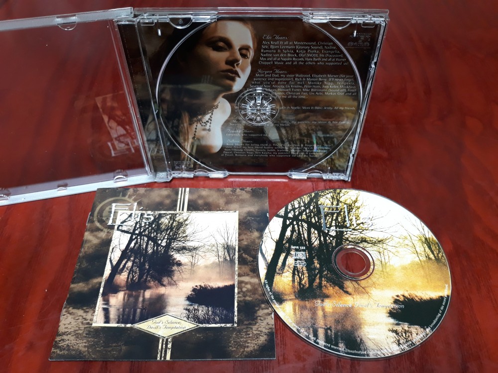 Elis - God's Silence, Devil's Temptation CD Photo