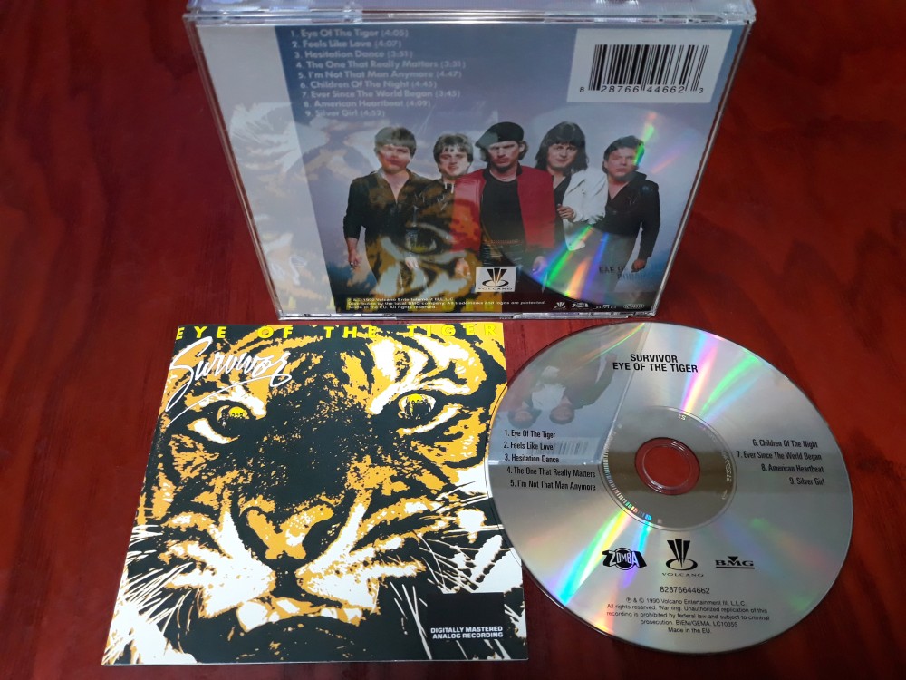 Survivor - Eye of the Tiger CD Photo