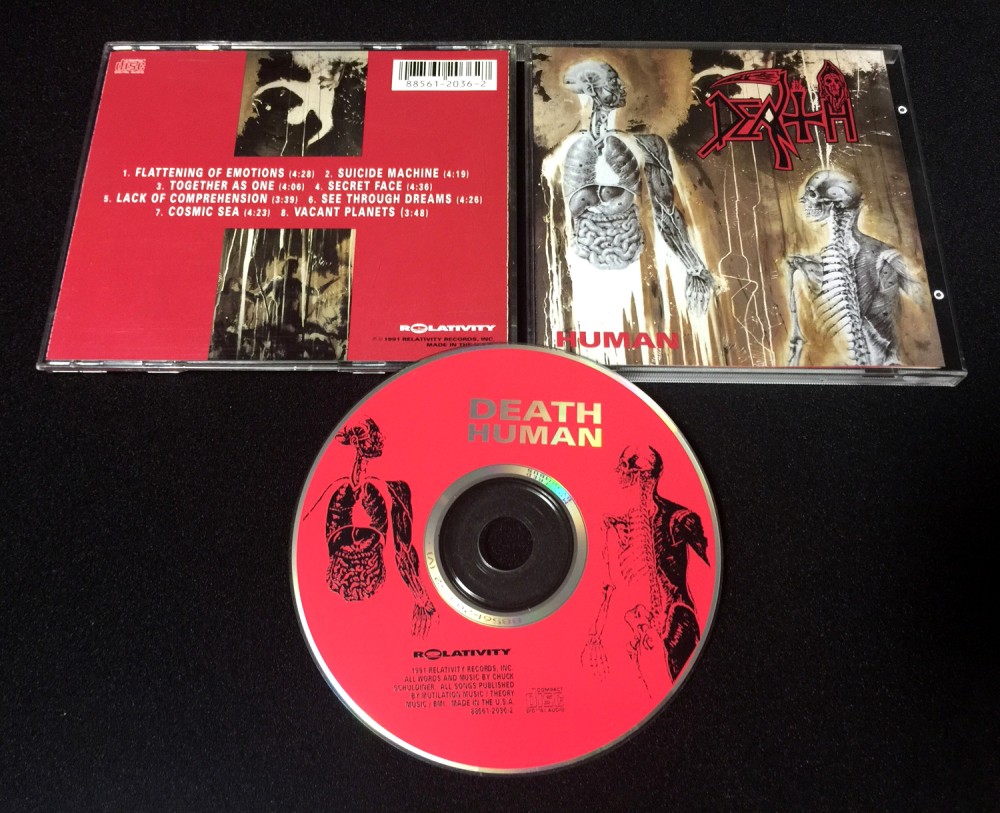 Human death. Death группа Human альбом 1991.