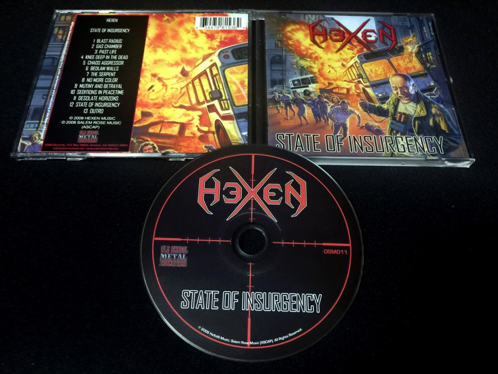 HeXeN - State of Insurgency CD Photo