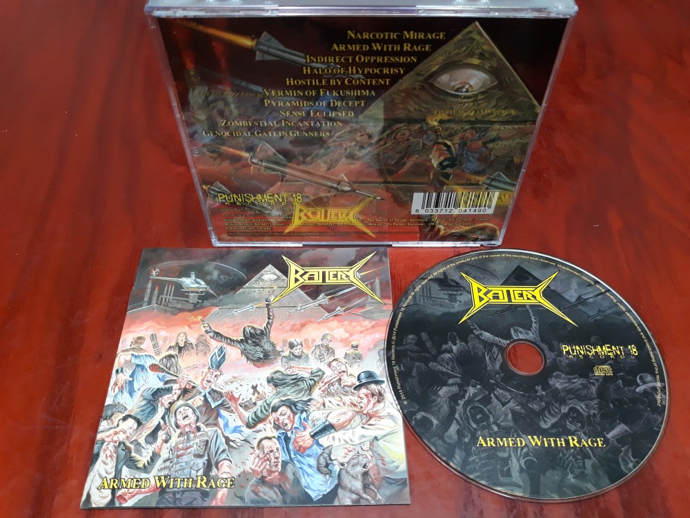 Battery - Armed with Rage CD Photo