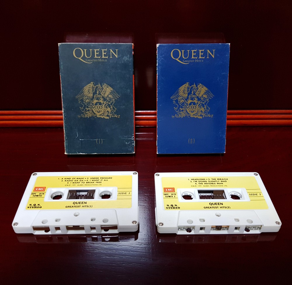 Queen Greatest Hits Ii Cassette Photo Metal Kingdom