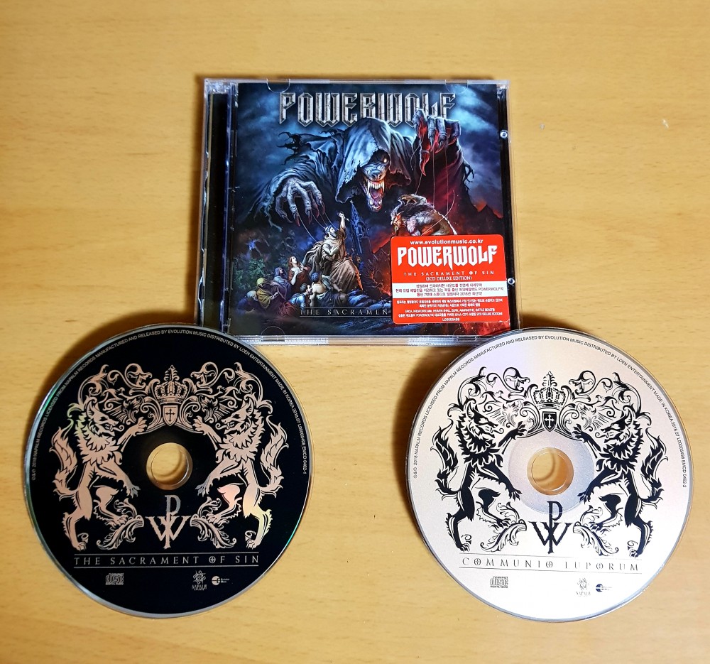 The sacrament of sin, Powerwolf CD