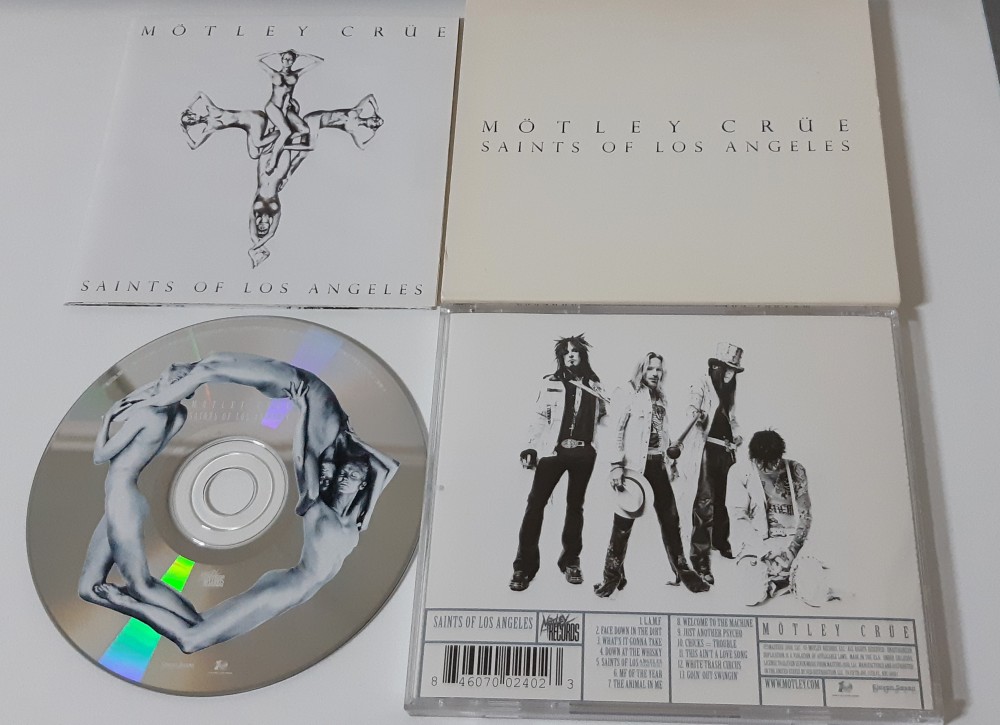 Motley Crue - Saints of Los Angeles CD Photo | Metal Kingdom